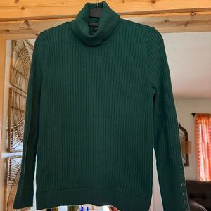 Talbots Dark Green Knit Sweater